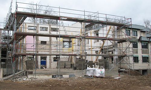 Bauen im Betsand Aussen