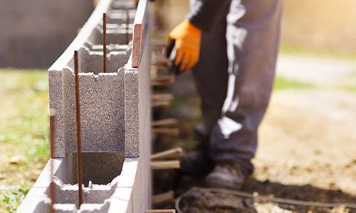 Mauerwerksbau Arbeiten