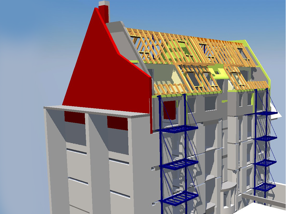 Volkmar Krause Gebaeudeaufstockung-und-Kernsanierung Zeichnung 2