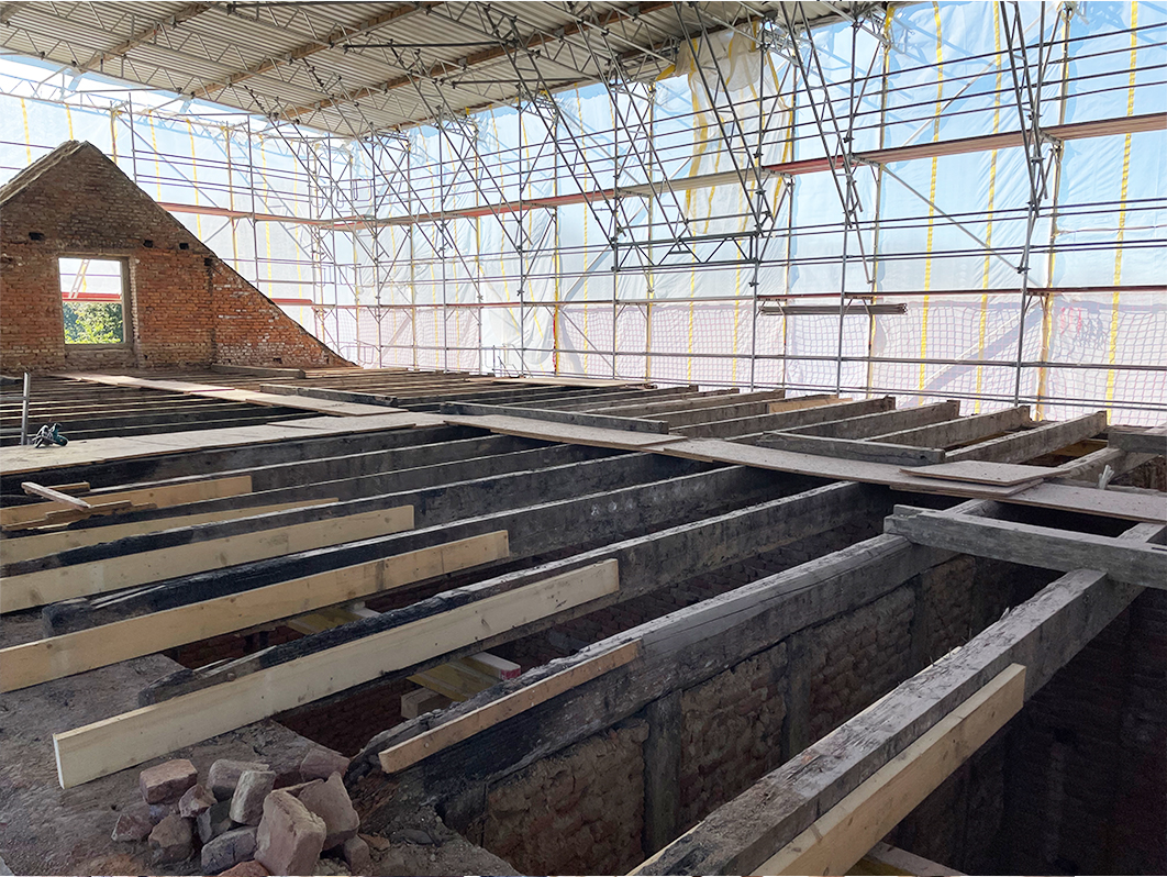 Nachhaltige Restaurierung Volkmar Krause Ansicht Bau im Bestand