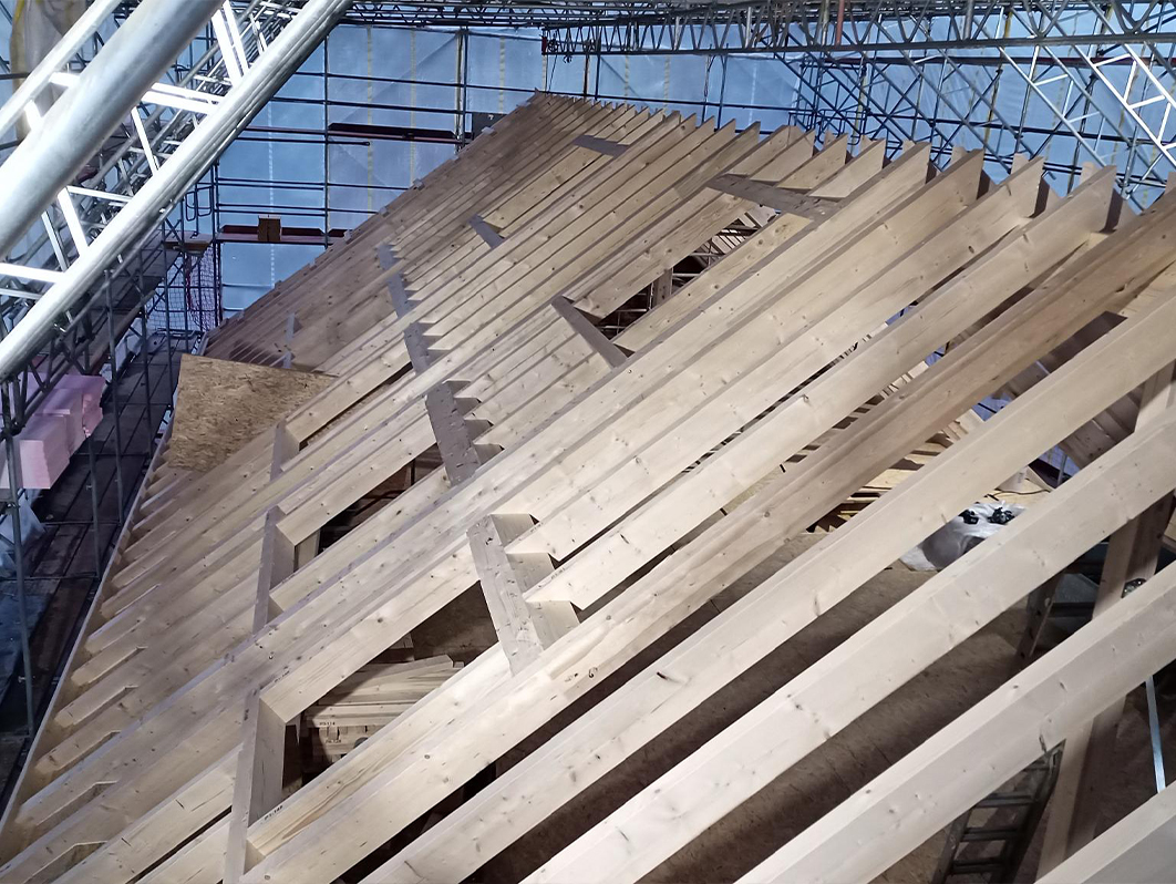 Nachhaltige Restaurierung Volkmar Krause Ansicht Dach