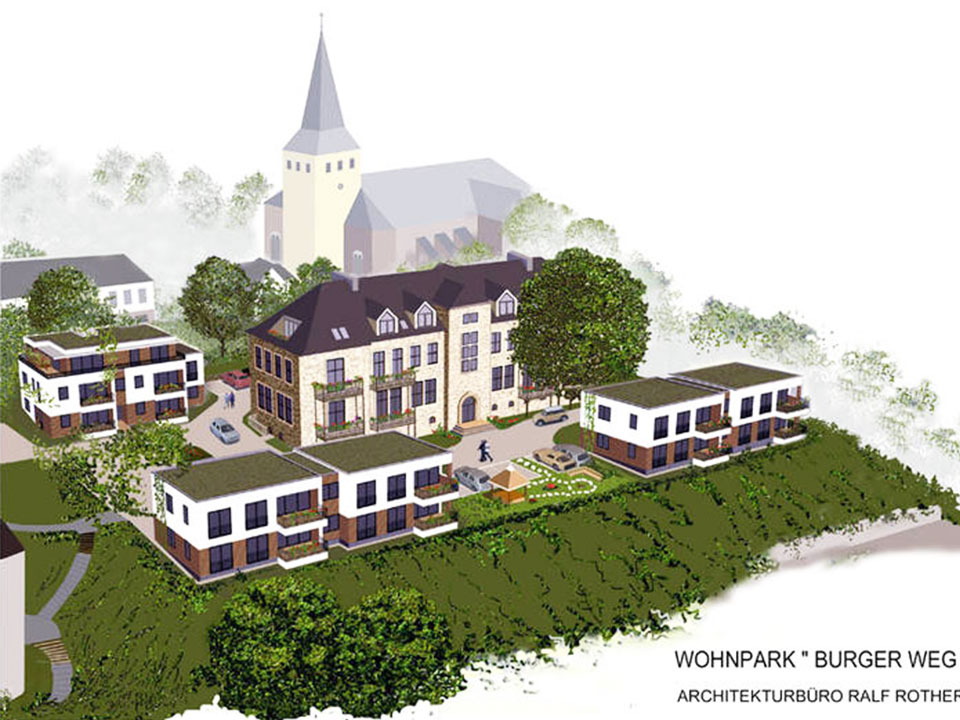 Wohnpark Burger Weg, Engelskirchen Zeichnung