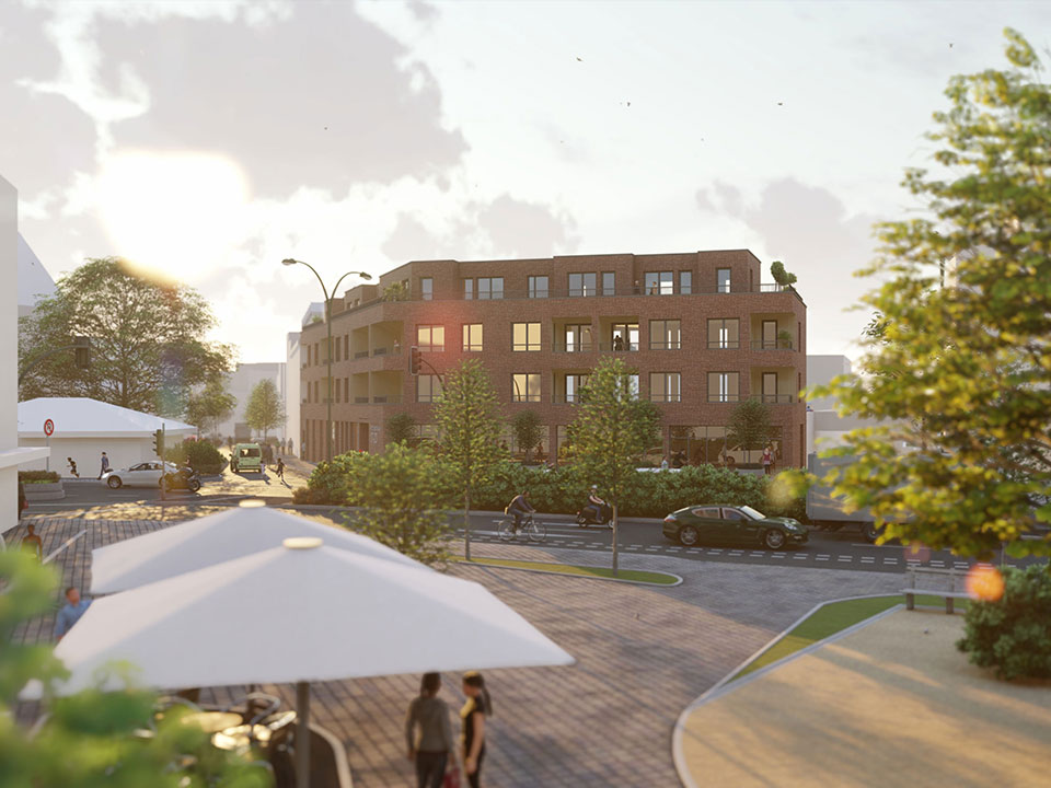 Fritz Nolte Haus Volkmar Krause Ansicht von oben Skizze ander Seite