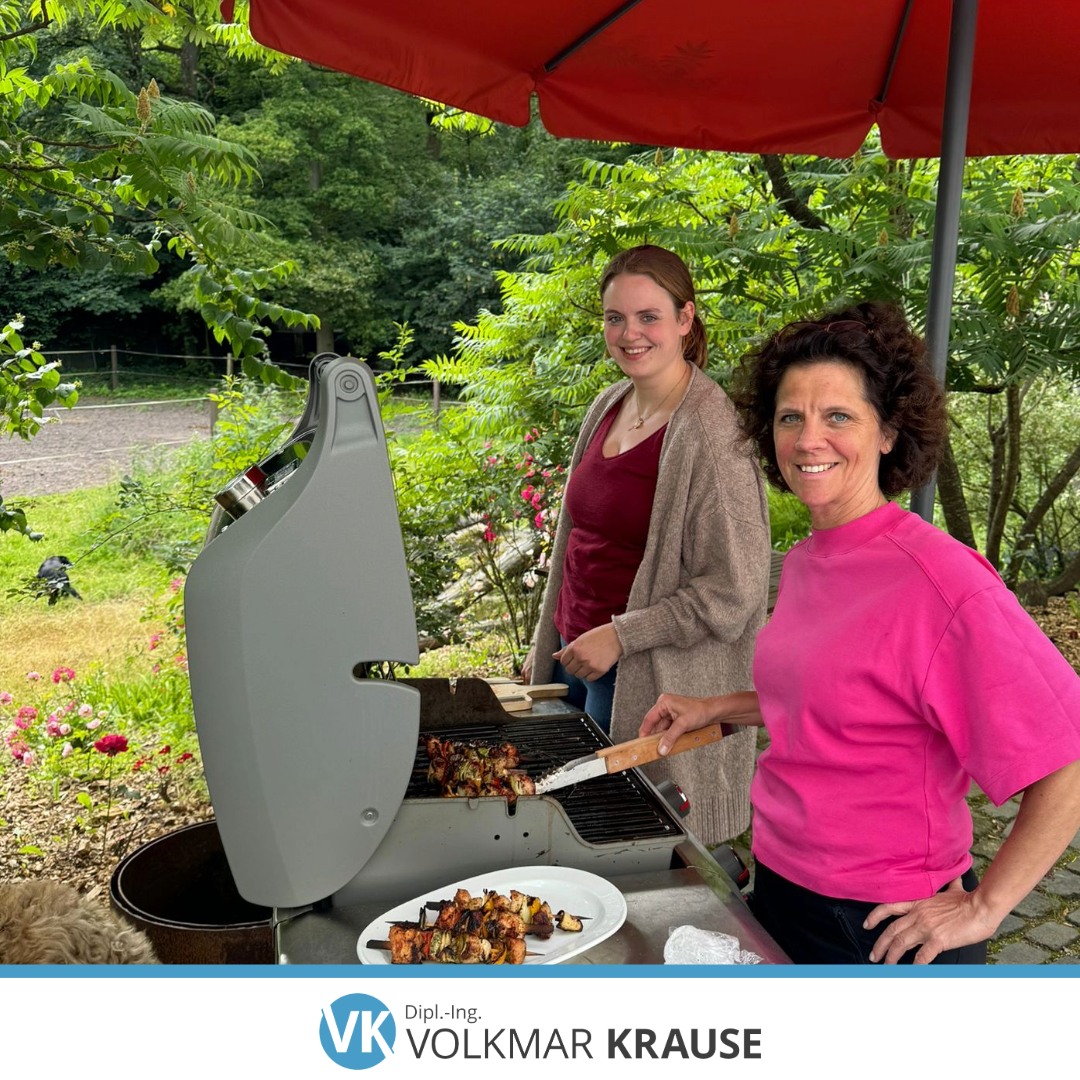 Betriebsausflug Reiterhof Volkmar Krause Team Grillen