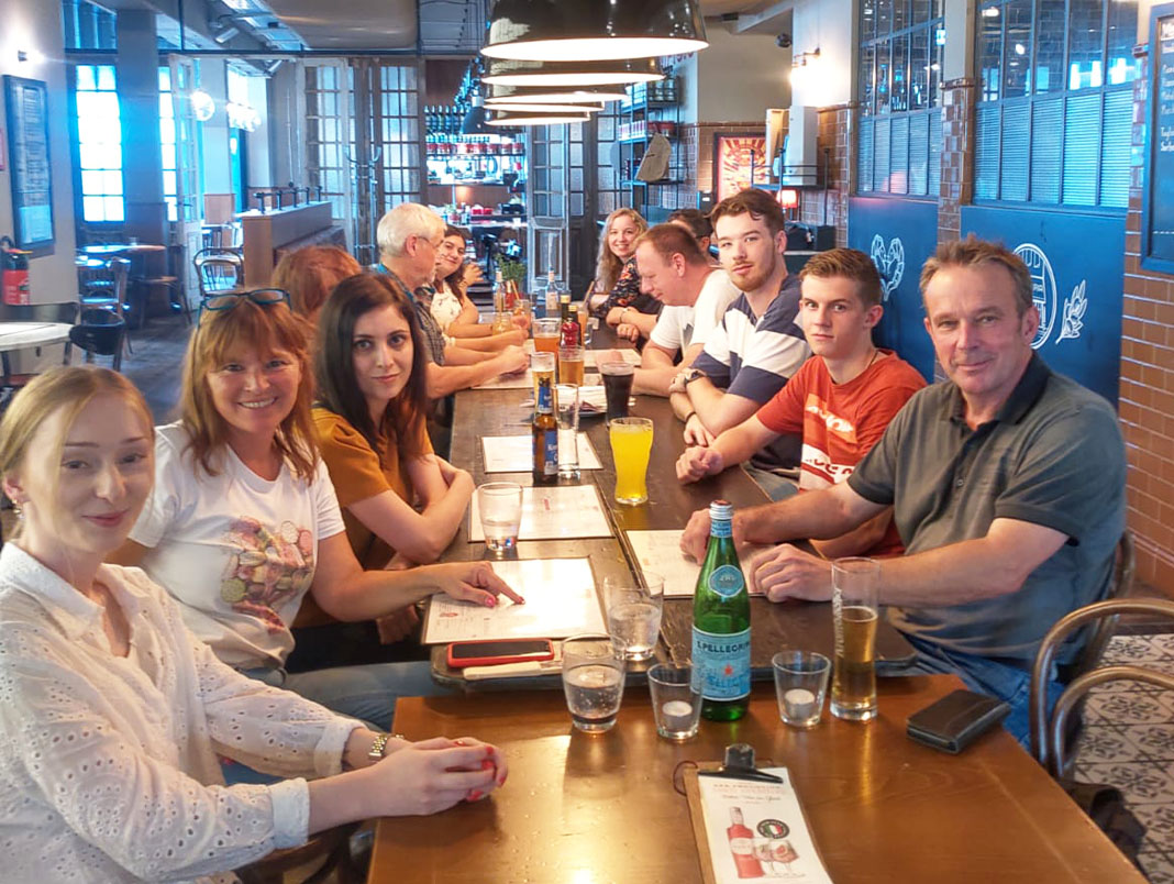 Volkmar Krause Betriebsausflug Holzbau Kappler Ansicht Team Essen